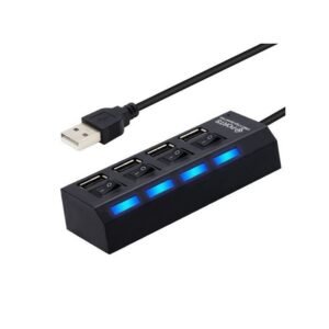 Adaptateur USB 2.0 - 3/6 Ports - Noir