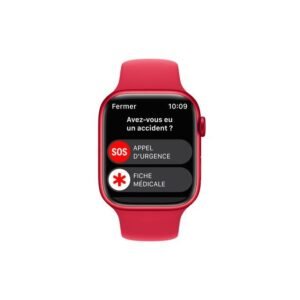 Apple WATCH SÉRIE 8, 45 MM, ROUGE