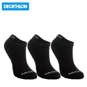 ARTENGO by decathlon LOT DE 3 PAIRES DE CHAUSSETTES DE TENNIS BASSES NOIR