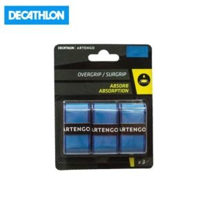 ARTENGO by decathlon SURGRIP DE TENNIS ARTENGO ABSORBANT BLEU LOT DE 3