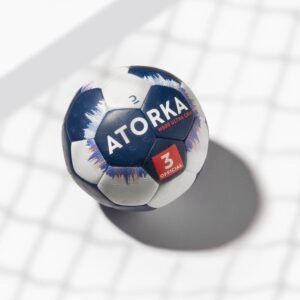 ATORKA by decathlon Ballon De Handball H500 Hybride T3 Bleu Foncé/blanc