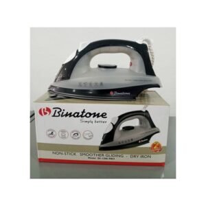 Binatone Fer à Repasser à Sec Avec Vaporisateur D'eau - DI-1206(MK4) - 1200W - 30ml