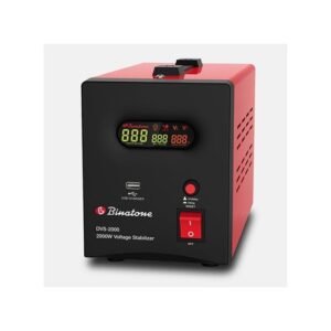 Binatone Stabilisateur Automatique De Tension-2000W - Noir