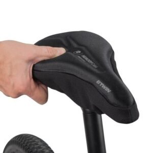 BTWIN by decathlon Couvre Selle Memoryfoam 500 Taille Xl Noir