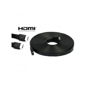 Câble Hdmi 5 Mètres Plat - Noir