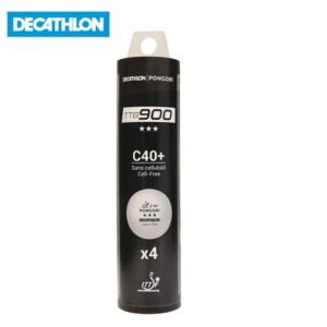 CAPERLAN by decathlon BALLES DE TENNIS DE TABLE TTB 900C 40+ 3* X4 BLANCHES