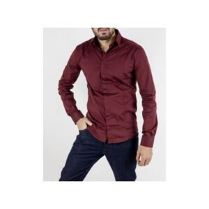 Chemise Homme - Rouge Bordeaux