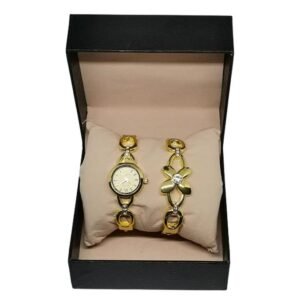 Coffret De Montre Femme - Or