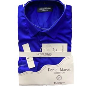 Daniel Alaves Chemise Homme Manches Longues -Bleu