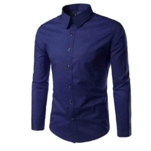 Daniel Alaves Chemise Manches Longues Homme Bleu Nuit