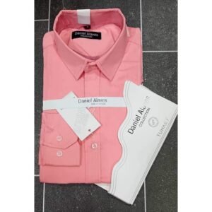 Daniel Alaves Chemise Manches Longues Homme Rose