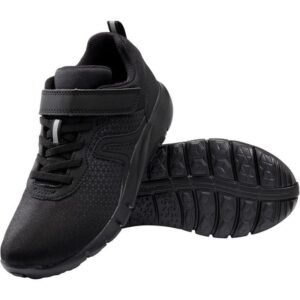 Decathlon Chaussures Enfant à Scratch Légères - Soft 140 - Noir