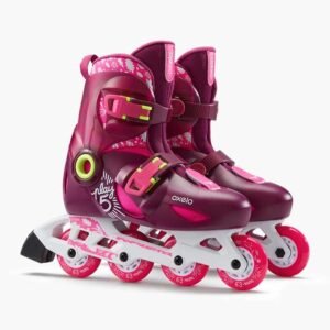 Decathlon Roller Enfant play5 Tonic - Rose