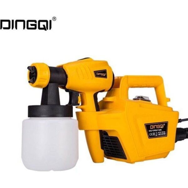 DINGQI Pistolet à Peinture Filaire - 800W - JAUNE