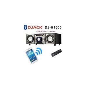 Djack Chaîne HI-FI - DJ-H1000/2000 - Système - 3.1Ch - Bluetooth - Noir