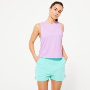 DOMYOS by decathlon Débardeur Crop Top Femme