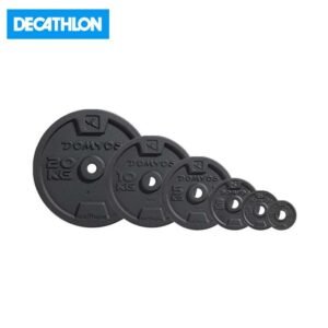 DOMYOS by decathlon DISQUE DE FONTE MUSCULATION 5 KG