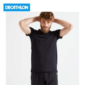 DOMYOS by decathlon T SHIRT TECHNIQUE FITNESS NOIR UNI