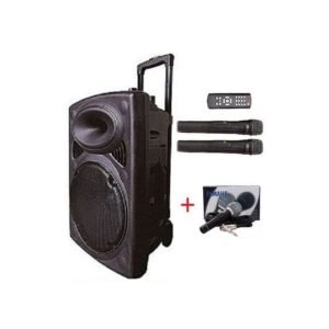 Enceinte Bluetooth Trolley 15" Grand + 3 Micros