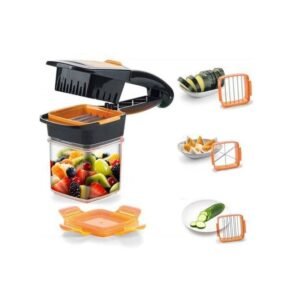 Ensemble Découpe-légumes Pour Fruits 5-en-1 Nicer Dicer Quick