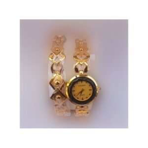 Ensemble Montre R + Bracelet Femme - Or