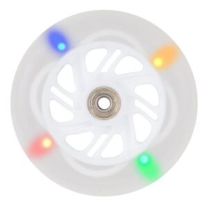 FORCLAZ by decathlon ROUE LUMINEUSE / FLASHING WHEEL BLANCHE 125MM.