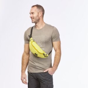 FORCLAZ by decathlon Sac Banane TRAVEL 2L Jaune