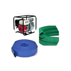 Gx Kit Complet Irrigation Moto - Pompe + Tuyeau 5M D Aspiration Et 50 M Refoulement