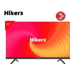 Hikers TV LED 32’’ HD - Sans Bordure - Noir -Garantie 12 Mois