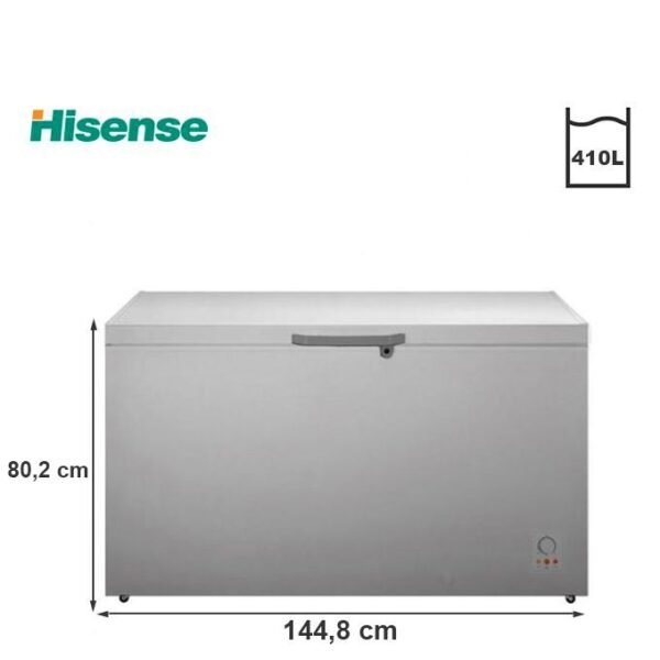 Hisense Congélateur Horizontal - FC-40DD4HA - 1 Porte - 410L - Argent