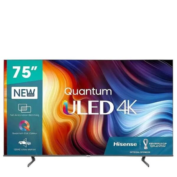 Hisense Smart TV DLED - 75'' 4K Ultra HD - H75U7H - VIDAA - Noir - Garantie 12 Mois