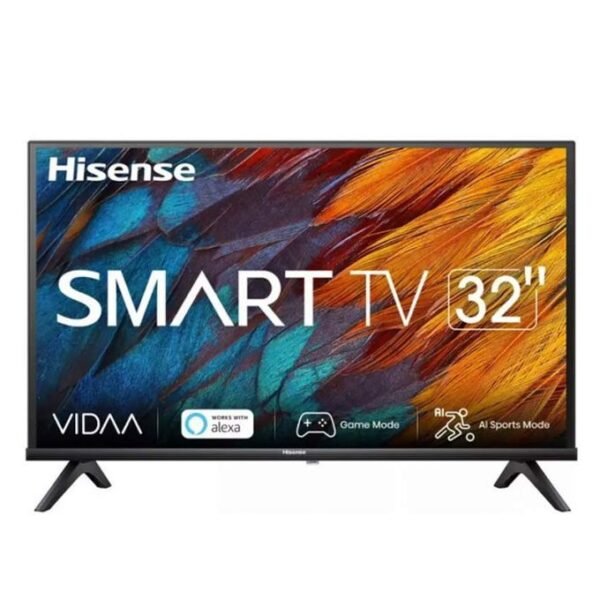 Hisense Smart Tv Led 32" - H32A4K - 80Cm - Vidaa Smart - Clean View - Dts Virtual -Youtube - Prime Video - 12 Mois De Garantie