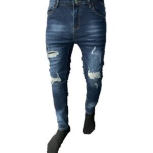 Jeans Pantalon Jeans New Design Homme - Bleu