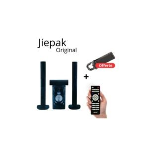 Jiepak Home Cinema 3.1 Ch - JP-C1/C2- 3 Baffles - Port Usb / HDMI / Bluetooth - Noir