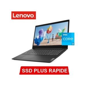 Lenovo V15 G3 – Core I3 – RAM 4Go – SSD 256 GO – Ecran 15,6 » FHD -NOIR – Sac Offert