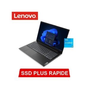 Lenovo V15 G3 - WINDOWS 11 – Intel Core I3 – RAM 4Go – SSD 256 Go– Ecran 15,6 » FHD – NOIR