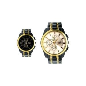 Lot De 2 Montres à Affichage Analogique Pour Couple