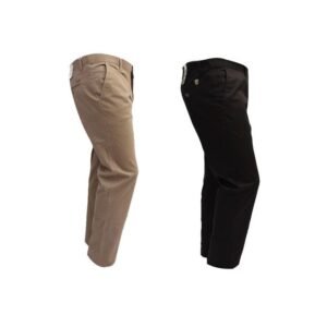 Lot De 2 Pantalons Homme Responsable Fashion - Kaki/Noir