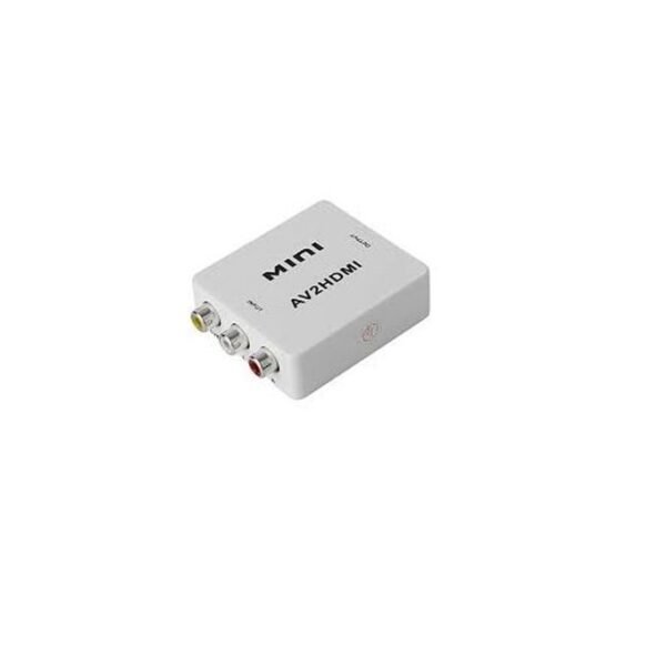 Mini Universel AV 1080P VERS HDMI Convertisseur Adaptateur Pour Ordinateur