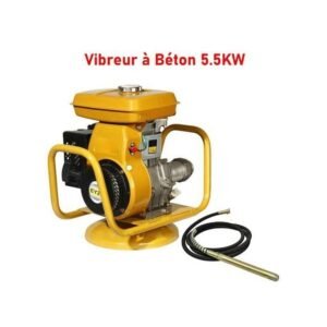 Moteur à Essence Vibreur à Béton 5.5KW – Jaune