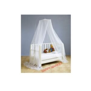 Moustiquaire Bebe - Moustiquaire De Lit - 2m De Hauteur Et 4m La Robe- Blanc