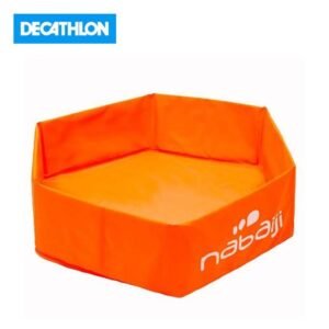 NABAIJI by decathlon PISCINETTE ENFANT TIDIPOOL BASIC ORANGE EN MOUSSE DE 65 CM DE DIAMÈTRE