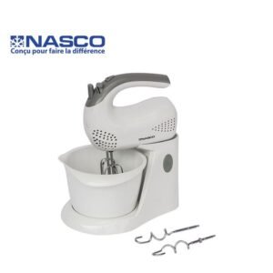 Nasco Batteur Sur Socle - Hm945B - 2.3 Litre - 200-250W - Blanc - Garantie 3 Mois