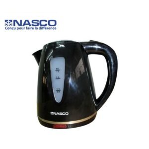 Nasco Bouilloire - Kec-1003 - 1 Litre - 1000-1200 W - Noir - Garantie 3 Mois