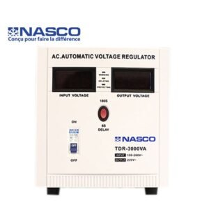 Nasco Stabilisateur - 3000va - Régulateur De Tension - Garantie 03 Mois