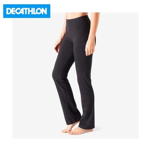 NYAMBA by decathlon LEGGING FITNESS COTON FEMME NOIR