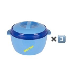 Ok Plast Lot De 3 Soupières Thermos 15litre - (couleur Variable )