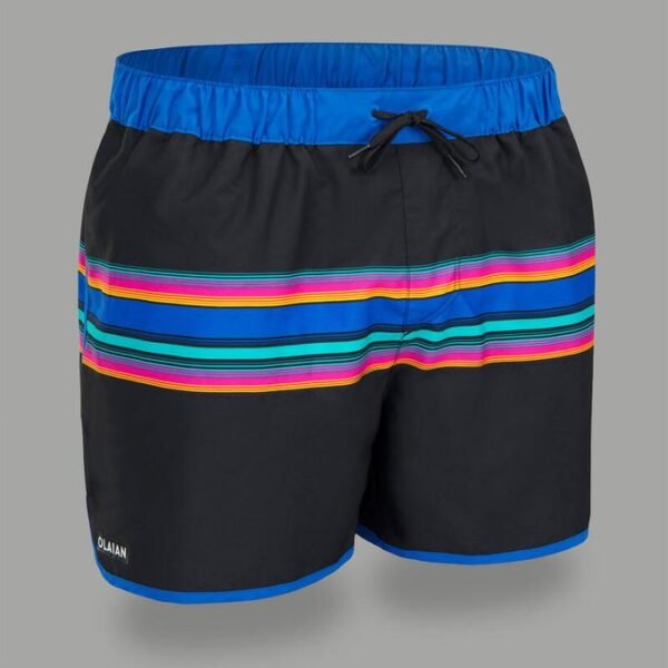 OLAIAN by decathlon Short De Natation Sunstripe Black