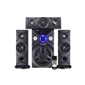 Original Super Power Woofer Système Audio Avec Haut-parleur Multimédia - OP-615 - FM/USB/Carte Mémoire - Noir