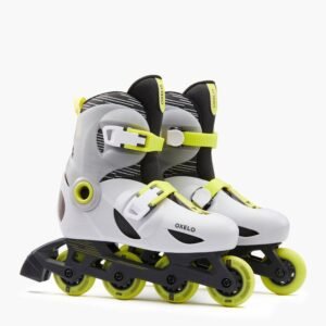 OXELO by decathlon Roller Enfant Play5 Gris